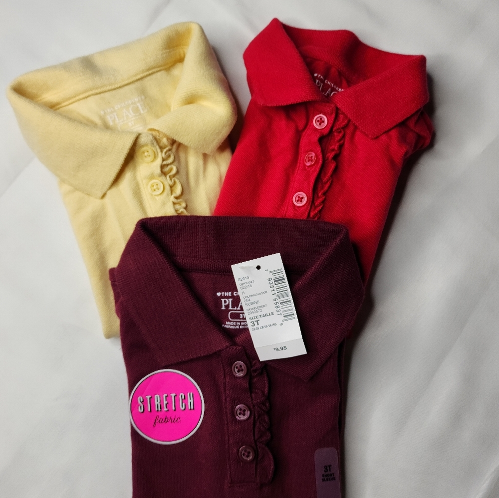 Girls Children's Place Button Up Shirts-3T